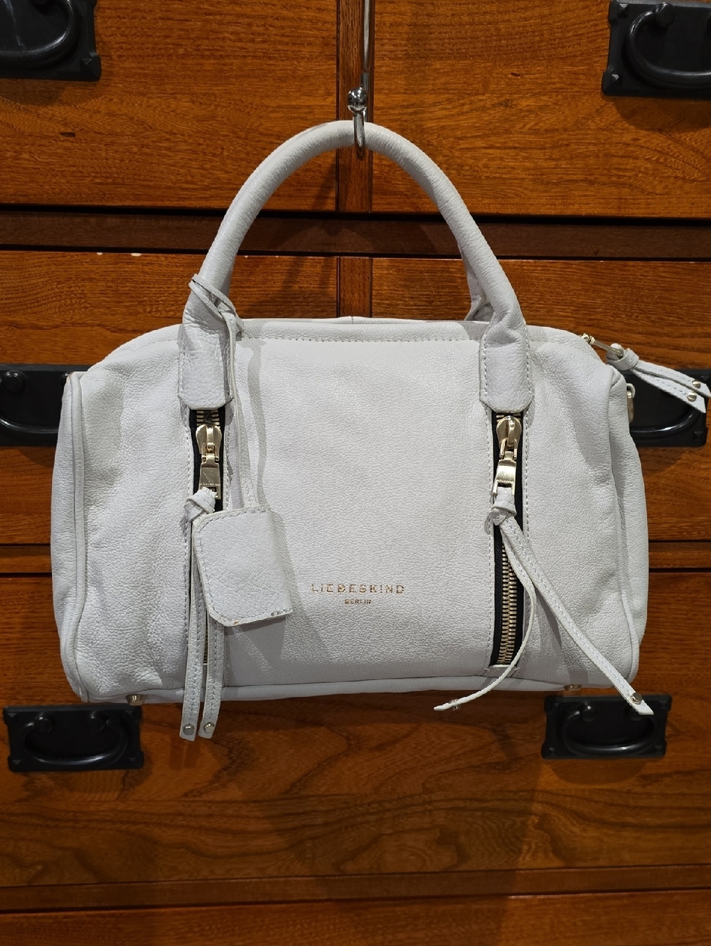 Liebeskind White Leather Satchel